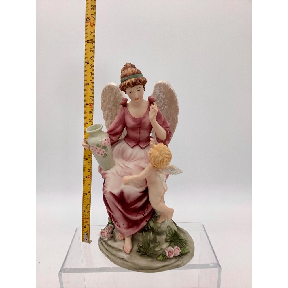 Grandeur Noel Porcelain Angel; Figurine Christmas & Holiday Decor (CAB-1014) - Picture 15 of 17